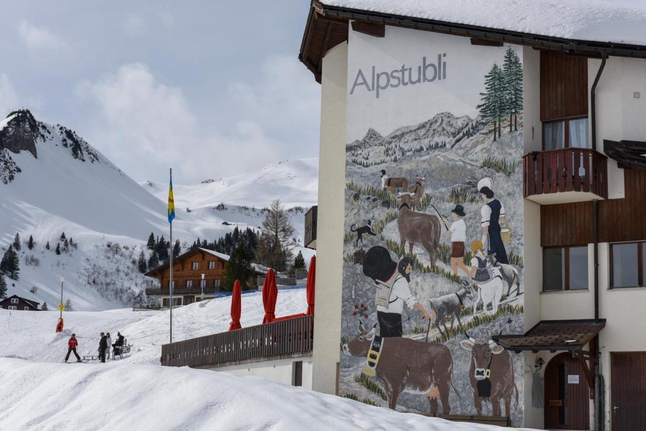 Hotel Alpstubli Stoos Buitenkant foto